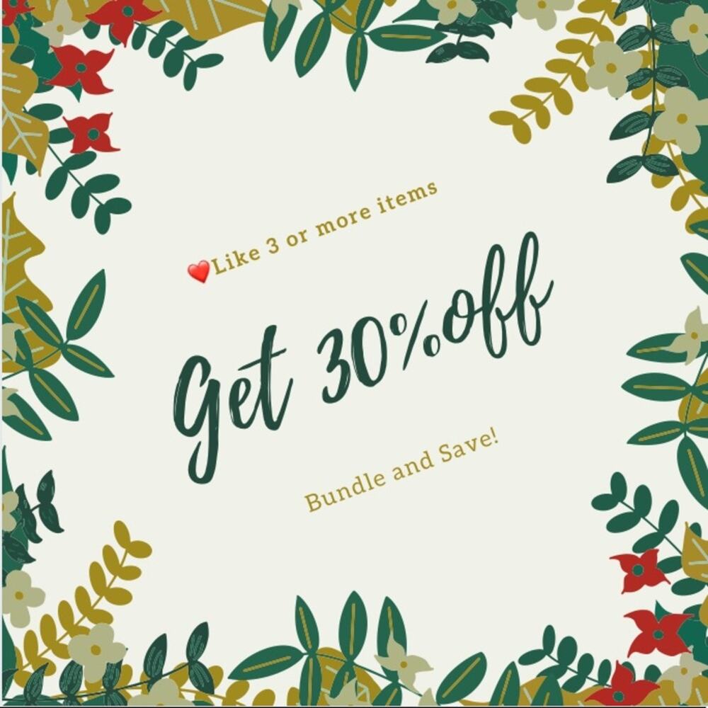 🤑30% Off When You Like 3 or More Items🤩